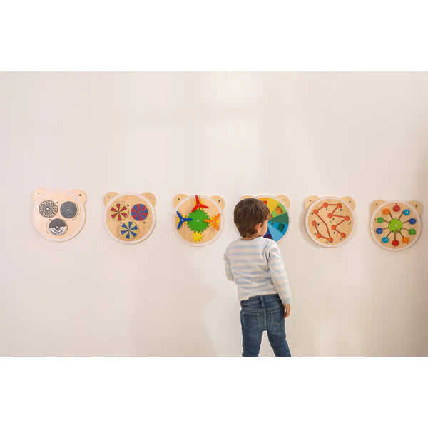 Wall toys Bear Head (Series-Pack of 6)