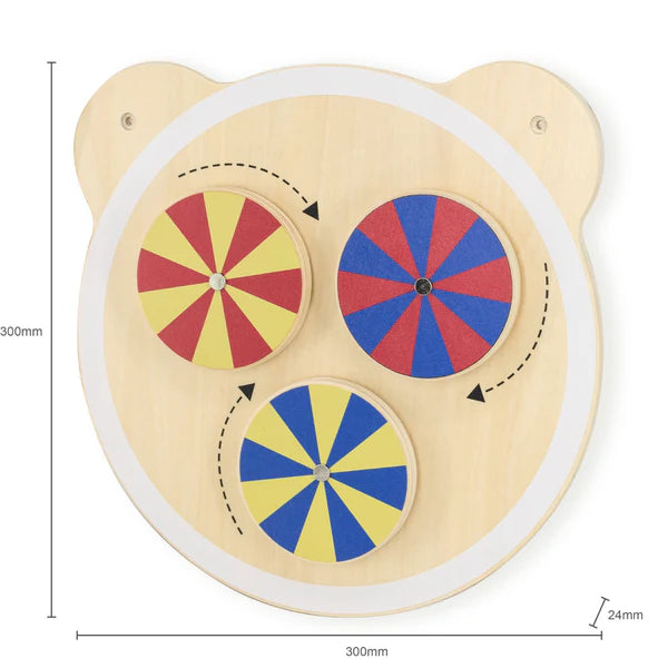 Wall toys Bear Head (Series-Pack of 6)
