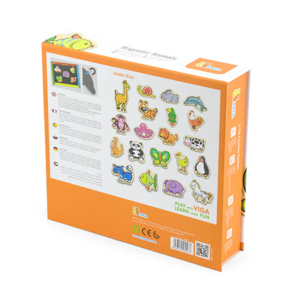Magnetic Animals Puzzle- 20pcs