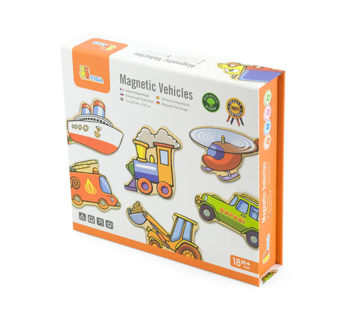 Magnetic vehicles Puzzle - 20pcs