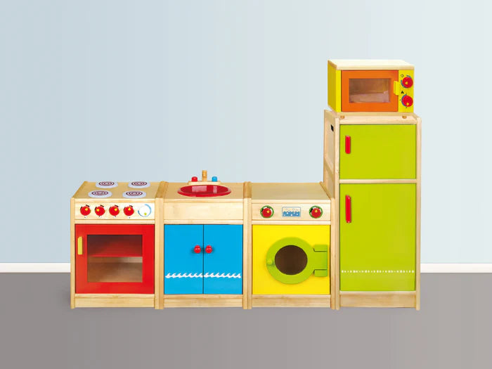 Coloured Kitchen Set - 5pc